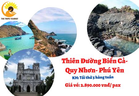 TOUR THIÊN ĐƯỜNG BIỂN- QUY NHƠN- PHÚ YÊN 3N3Đ