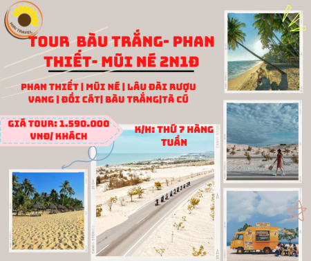 TOUR PHAN THIẾT- LÂU ĐÀI RƯỢU VANG 2N1Đ