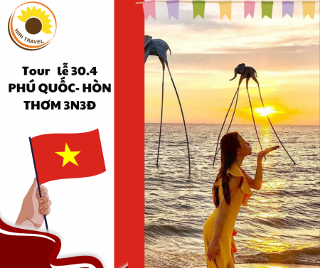 TOUR LỄ 30/4  PHÚ QUỐC- HÒN THƠM 3 NGÀY 3 ĐÊM